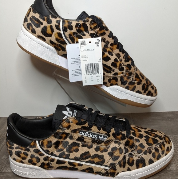 adidas originals continental 80 leopard